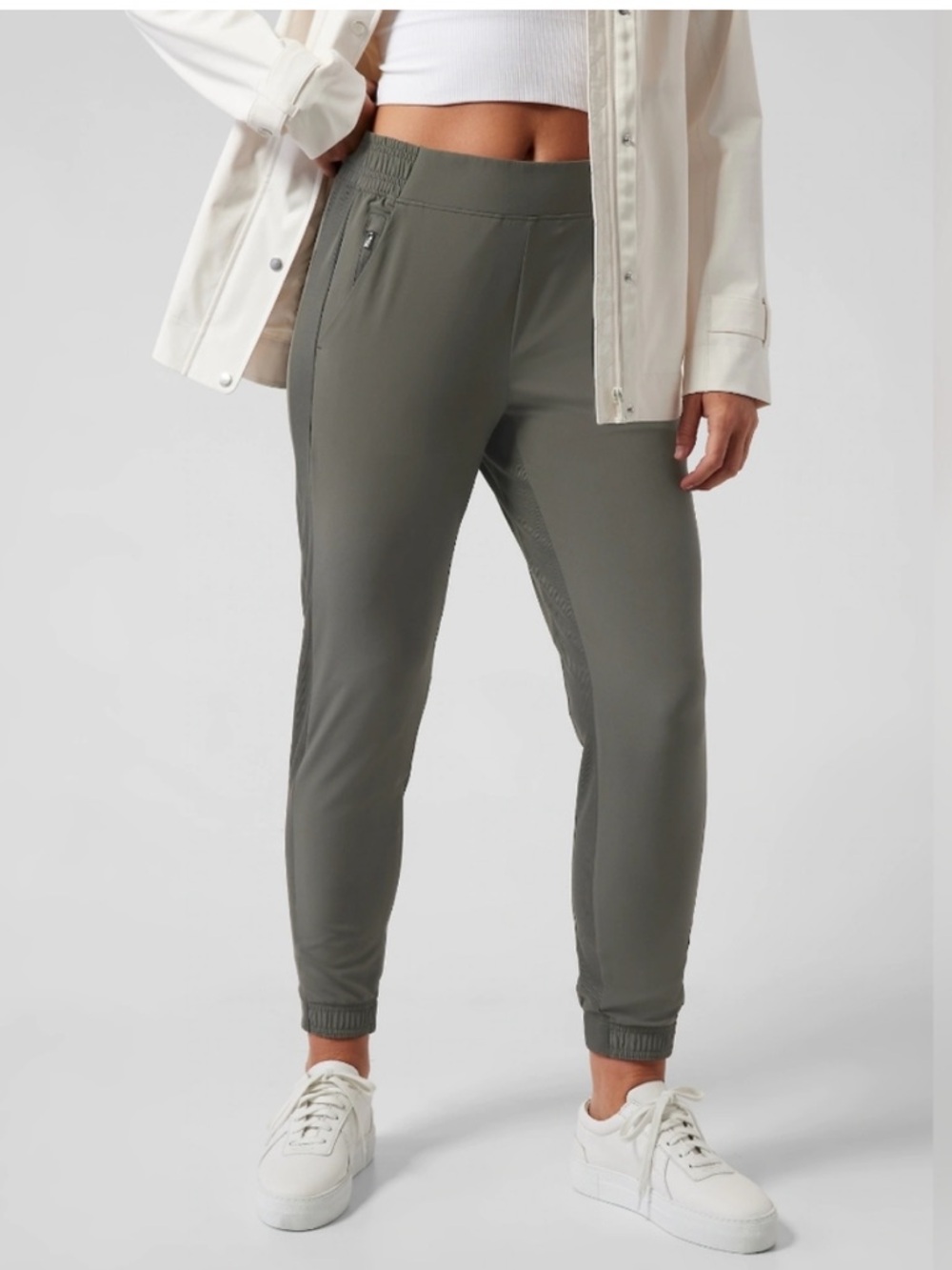 Athleta Brooklyn Joggers in Mountain Olive